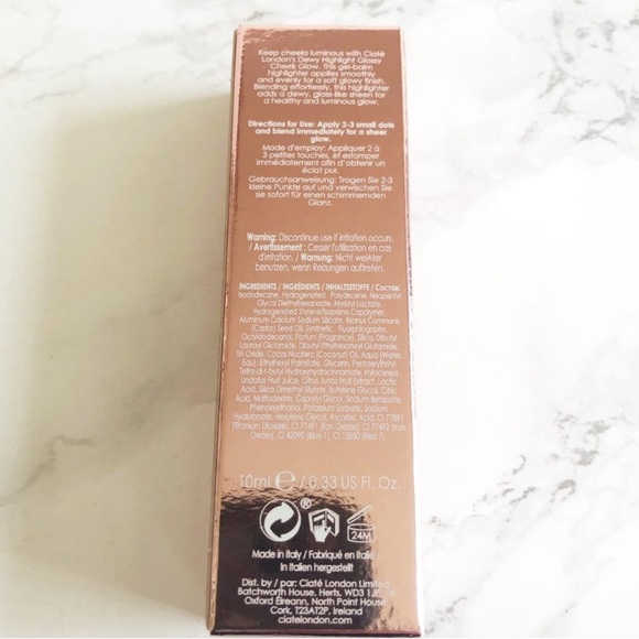 NEW CIATE LONDON Dewy Highlight Glossy Cheek Glow - Picture 6 of 9